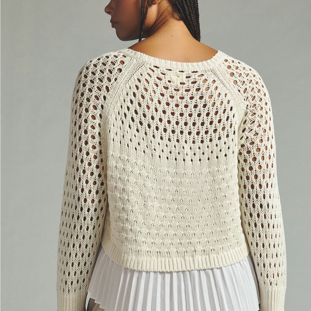 🌸MAEVE LAYERED PLEATED SWEATER🌸 - Picture 6 of 13